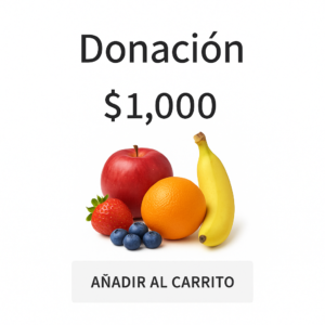 Donación de Apoyo - $1000
